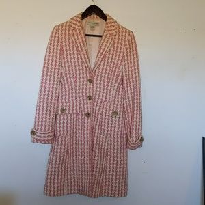 Banana Republic Houndstooth Coat